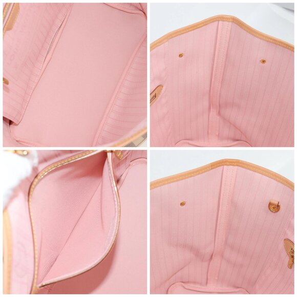 LOUIS VUITTON Damier Azur Neverfull MM Tote Bag N41605 LV Auth ac3855V - Picture 15 of 16